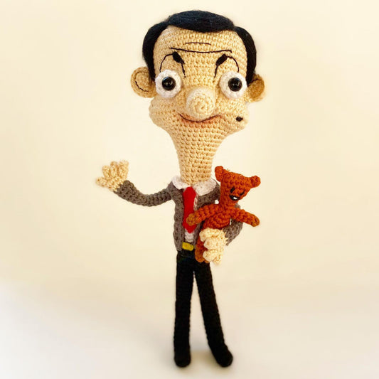 Toy 072 Mr bean n teddy